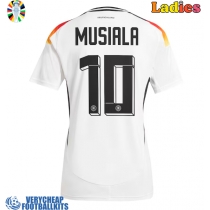 Germany Jamal Musiala #10 Replica Home Shirt Ladies Euro 2024 Short Sleeve